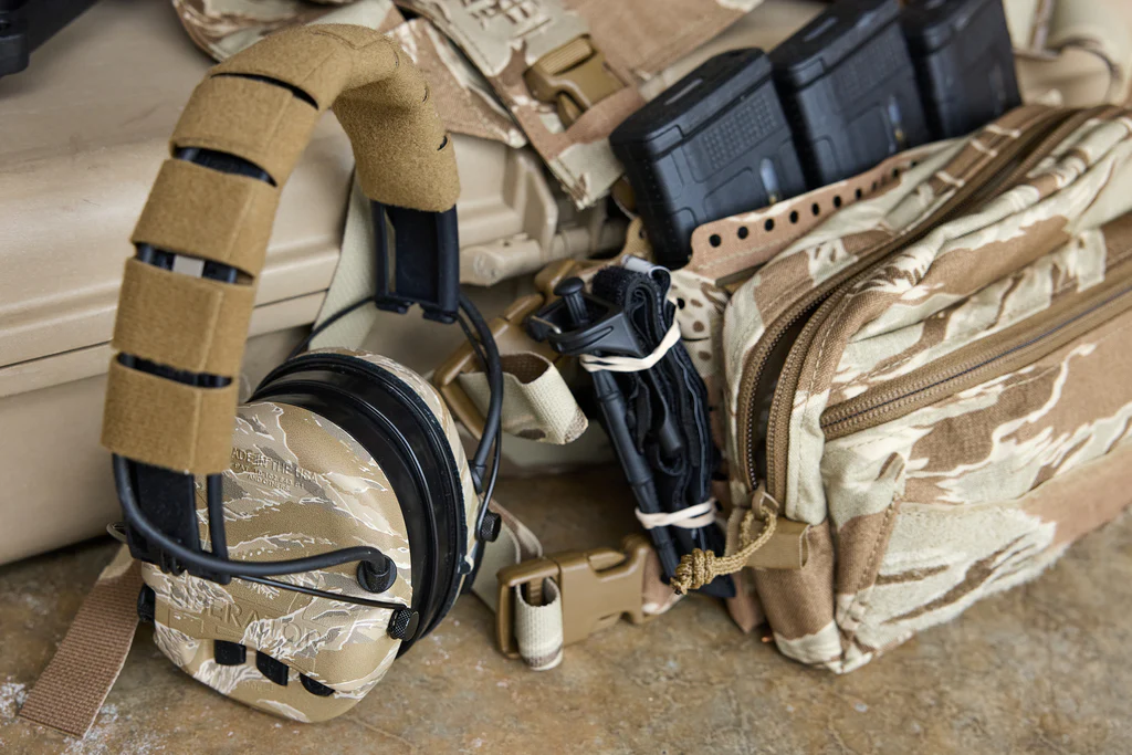 Liberator® HP 2.0 Hearing Protection - Desert Tiger Stripe - Image 10