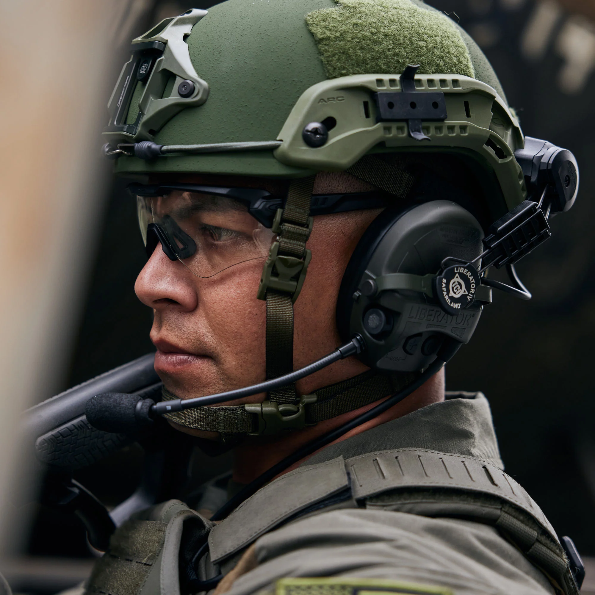 Liberator® IV Advanced Single Comm Headset with Hearing Protection - Image 10