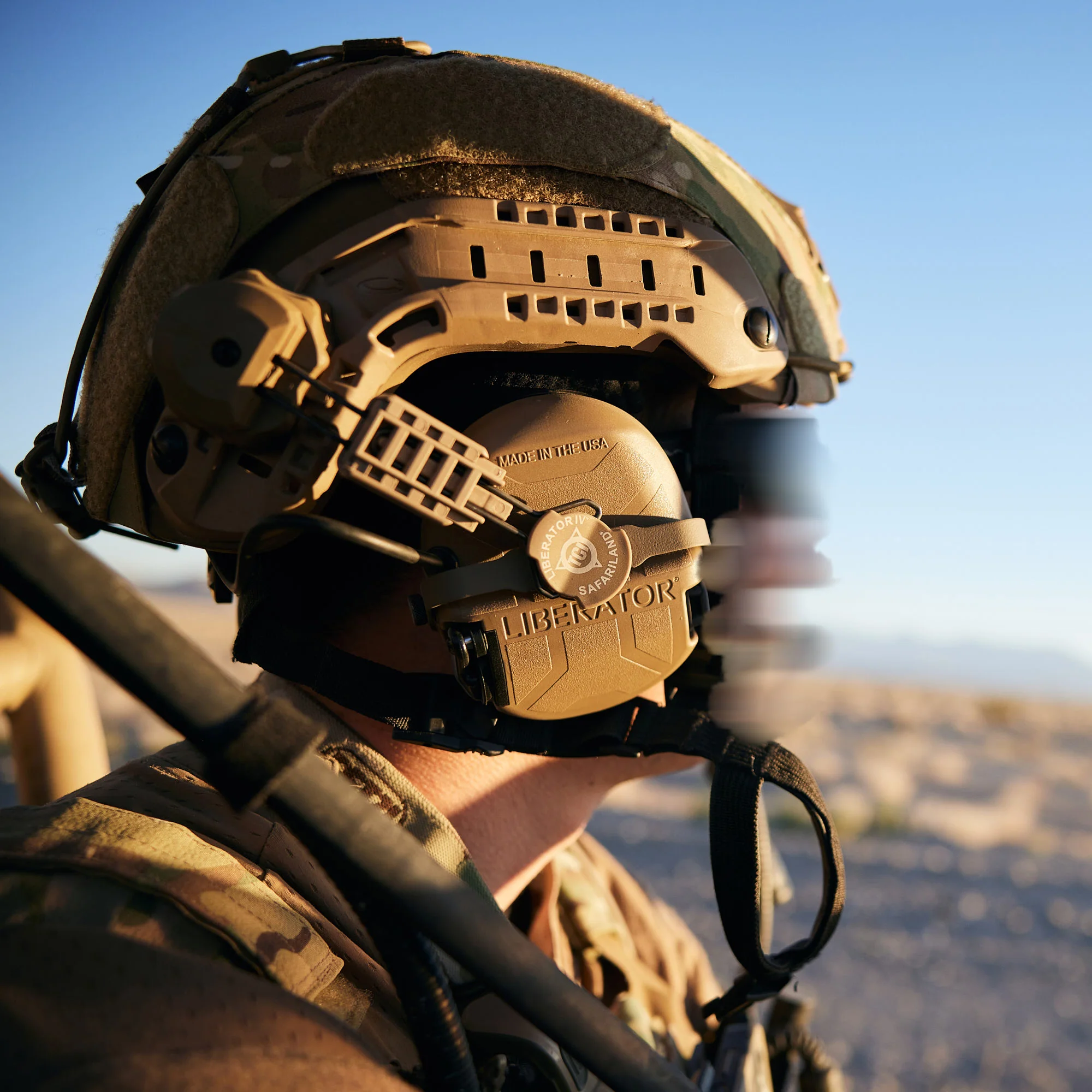 Liberator® IV Advanced Single Comm Headset with Hearing Protection - Image 11