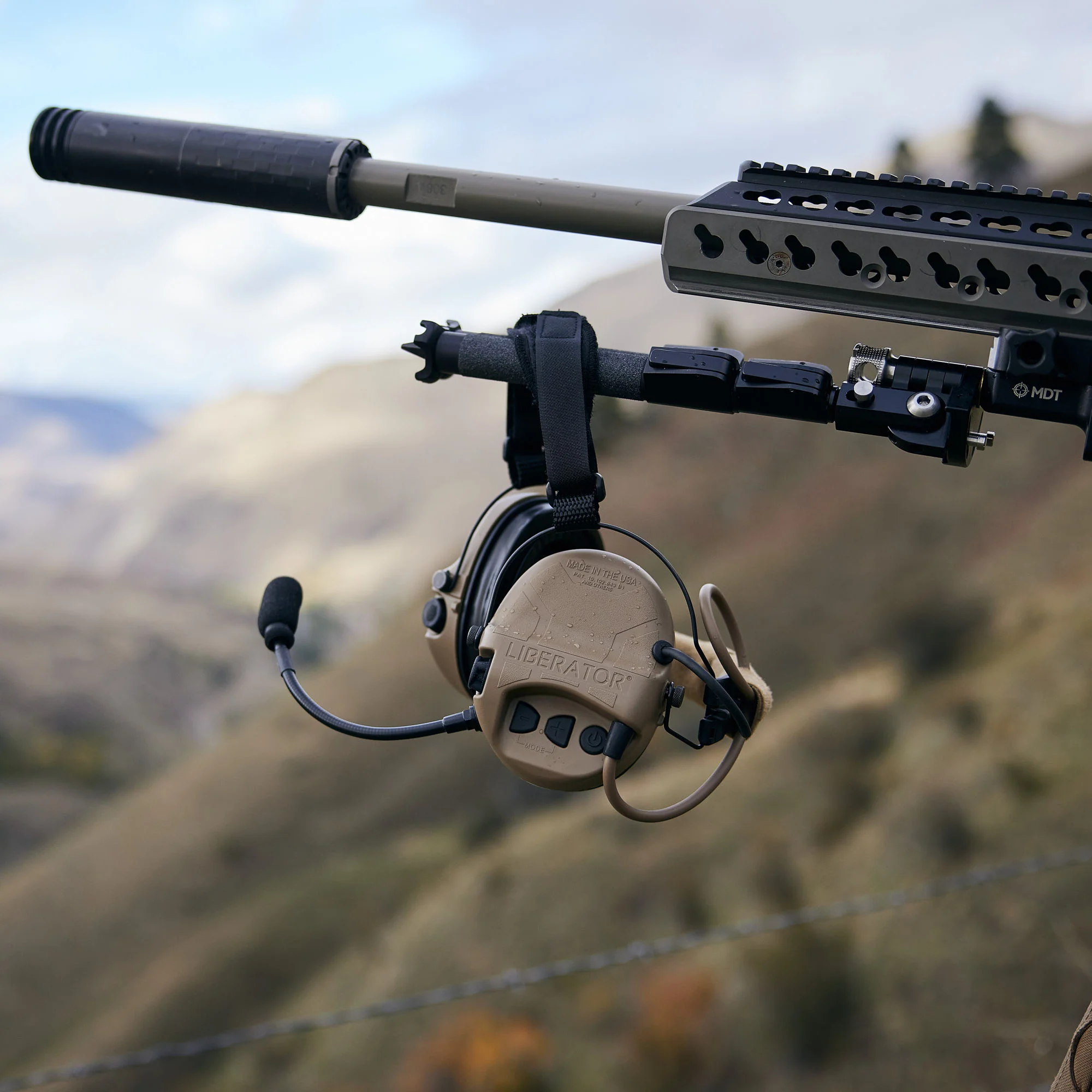 Liberator® IV Advanced Single Comm Headset with Hearing Protection - Image 15