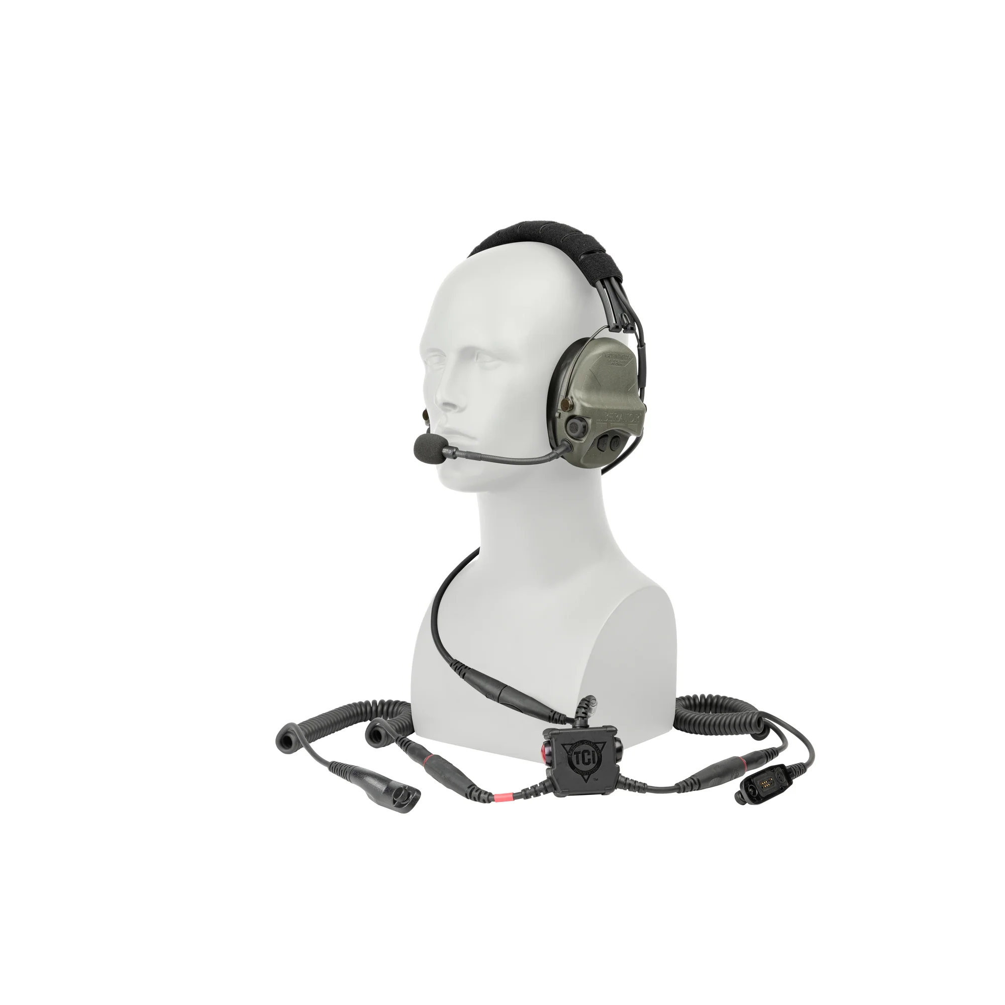 LIBERATOR® V Advanced Dual Comm Headset with Hearing Protection and PTT System