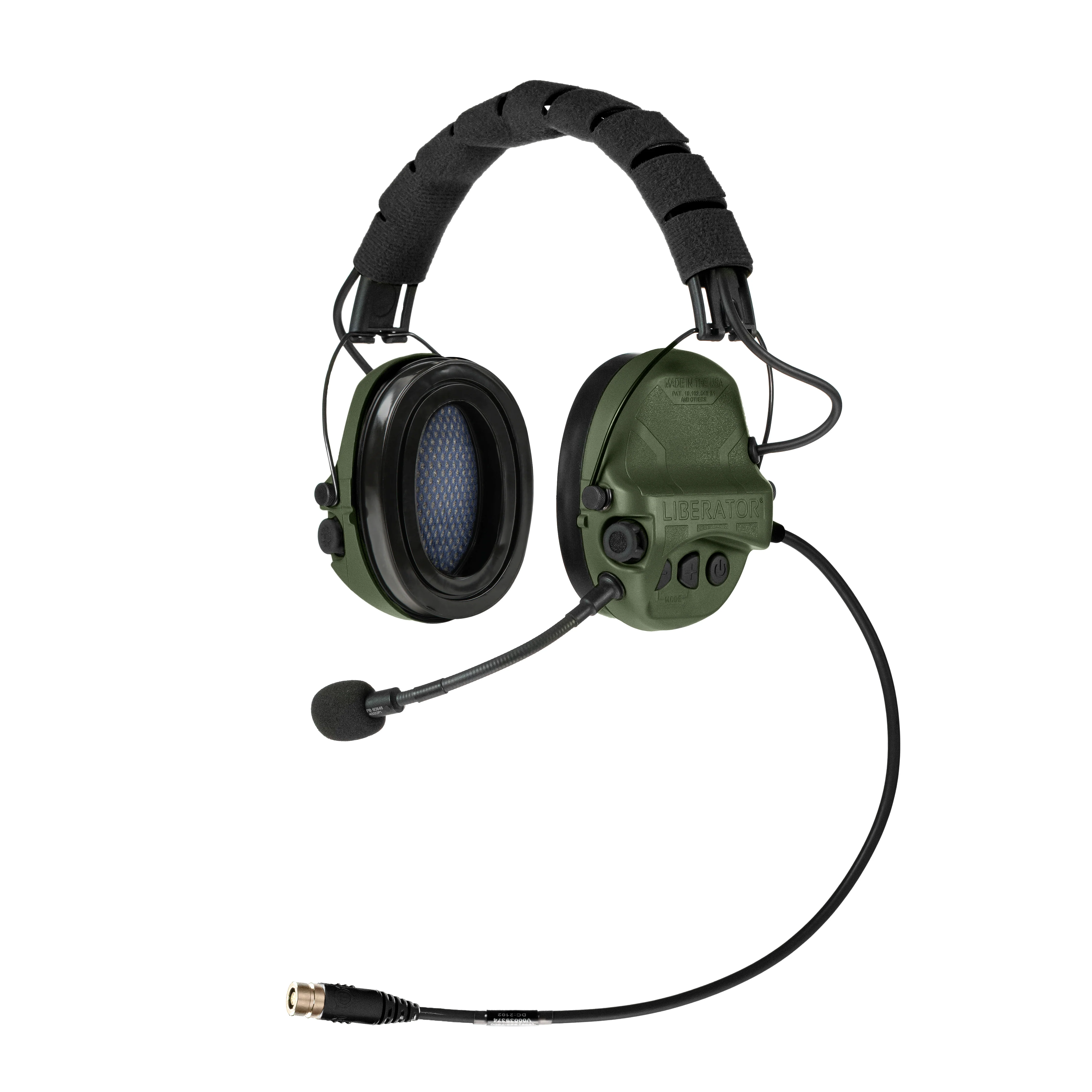 LIBERATOR® V Advanced Dual Comm Headset Only with Hearing Protection - Image 3