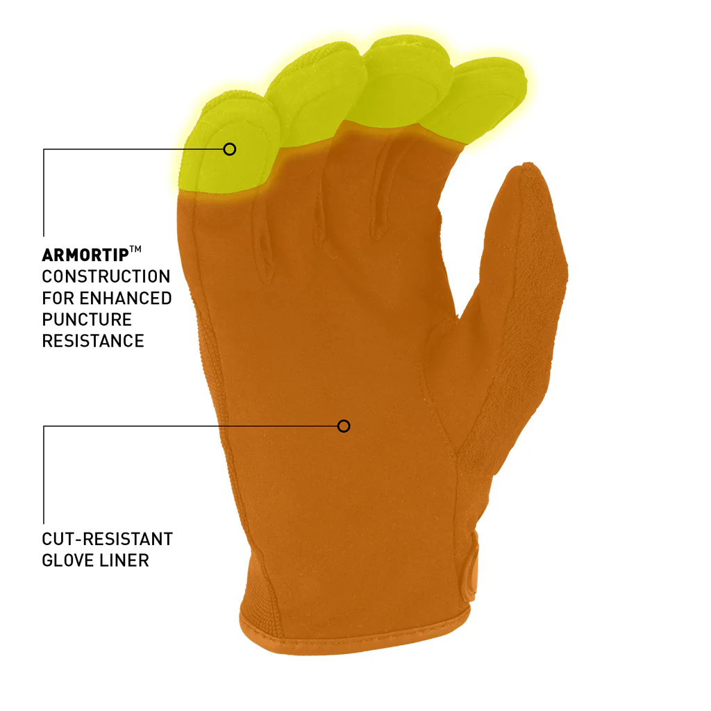 PPG2 - Cut-Resistant Tactical Police Duty Glove with ArmorTip™ fingertips - Image 4